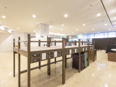 【1階】宿泊者専用セルフクローク（ワイヤー式）