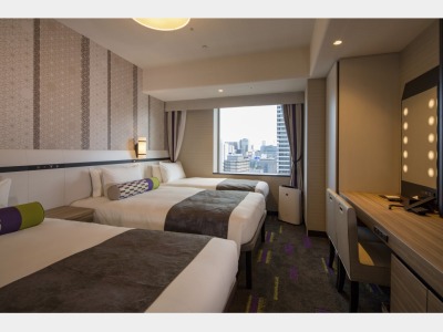 ツインルーム3名利用