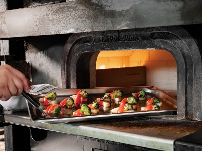 朝食ビュッフェ　窯焼き野菜イメージ