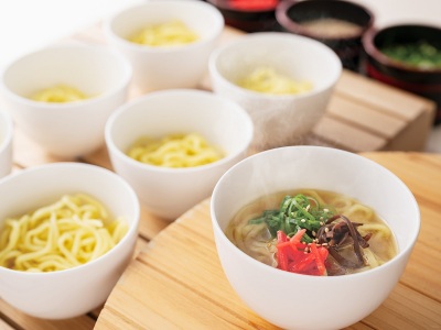 朝食ビュッフェ　麺類イメージ