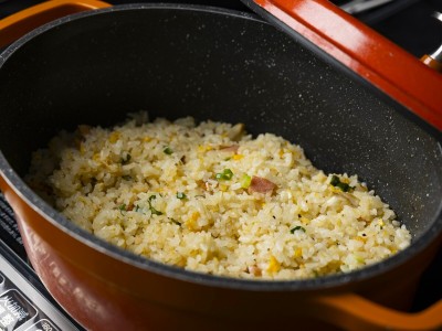 【朝食】チャーハン