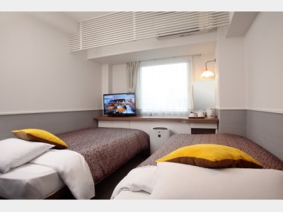 客室一例　コンパクトツインルーム