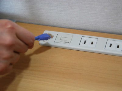 全室光インターネットLAN配線完備