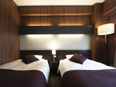 プレミアツイン　トリプルでもご利用いただけます（エキストラベッド利用）。※禁煙部屋のみです