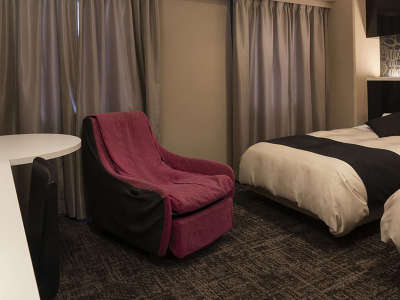 スーペリアツイン/マッサージチェア　日々の疲れを癒してください。