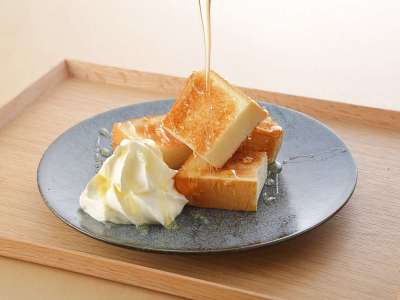 高匠の食パン・はちみつ・ソフトクリーム