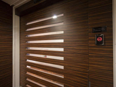 レディースフロア　一人旅でも安心のセキュリティです。