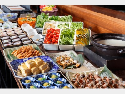 朝食和洋バイキング①