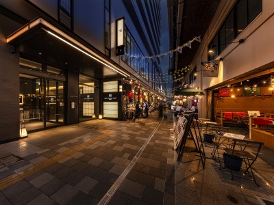 ホテル周辺「ふくまる通り」