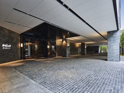 ホテル1階 車寄せ