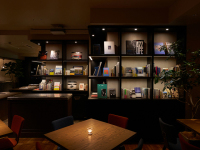 XgwBLUE BOOKS cafe OSAKAx