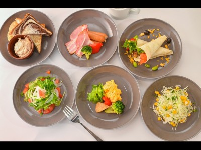 和洋ビュッフェスタイル朝食