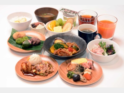 朝食盛り付けイメージ