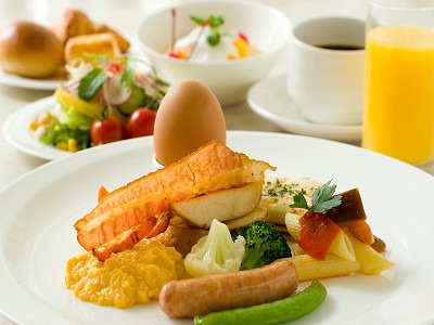 朝食バイキング (有料)