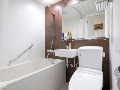 ダブルルーム、ツインルームのバスイメージ