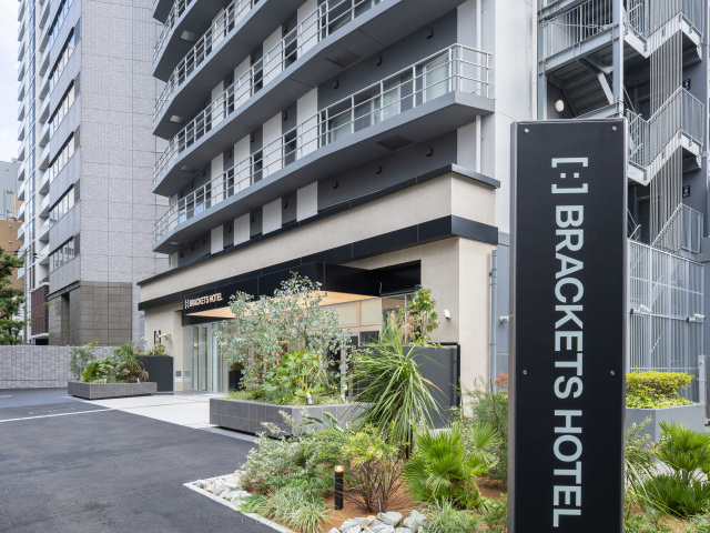 ＢＲＡＣＫＥＴＳ　ＨＯＴＥＬ　ＯｓａｋａＨｏｍｍａｃｈｉ 外観