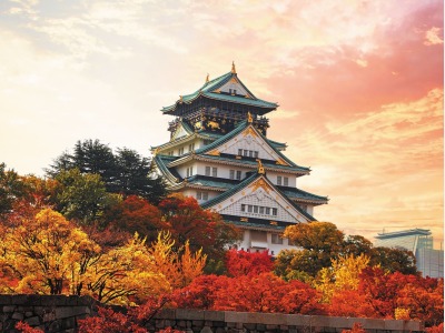 秋の大阪城（イメージ）