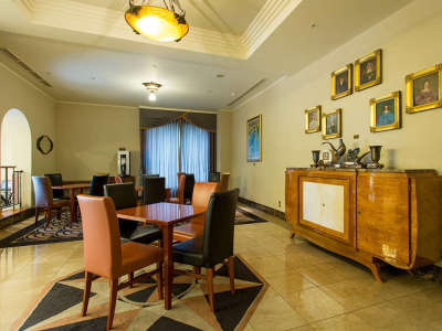 宿泊者専用ラウンジ