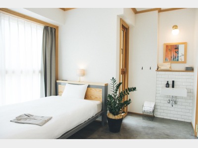 リバービューシングル（共用バスルーム）　一例