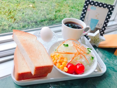 トーストモーニングセット