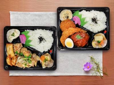 焼肉・ハンバーグ弁当