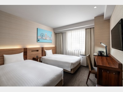 デラックスツインルーム（客室一例）