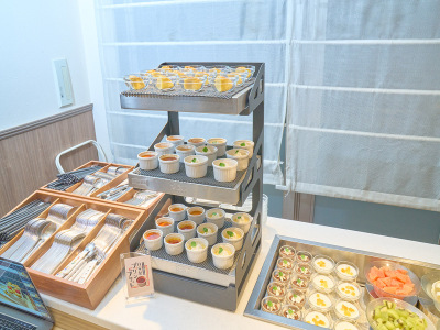 自家製デザートをご用意♪