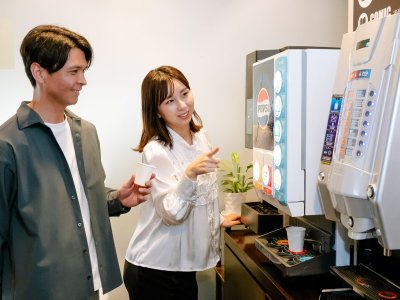 フリードリンクコーナー