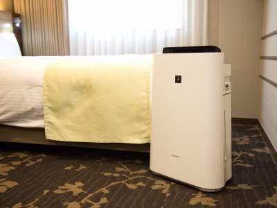 空気清浄機全室完備