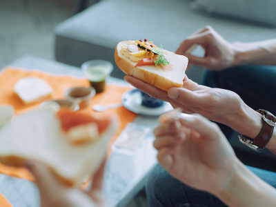 デリバリー朝食 ※イメージ