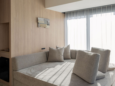 コーナーダブル【ベッド幅180cm/ソファベッド175cm】　