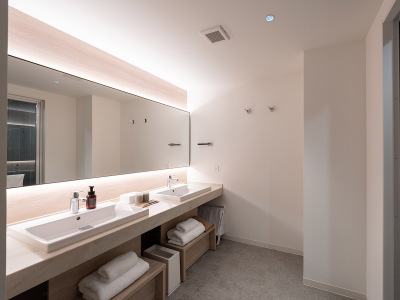 レーベンスイート【パウダールーム/2ボウルタイプ洗面台】