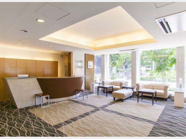 スマイルホテル大阪四ツ橋 フロント