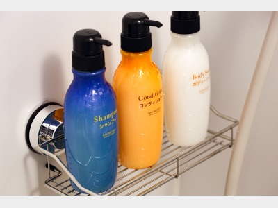 シャンプー、コンディショナー、ボディーソープ