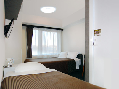 ダブルルーム【ダブルベッド+エキストラベッド】