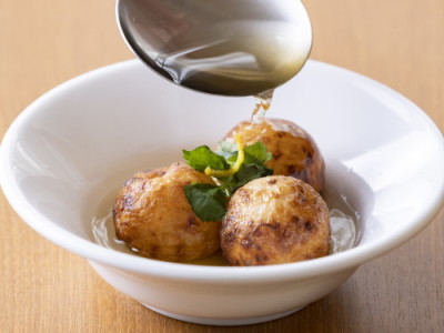 【朝食】出汁たこ