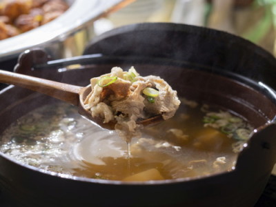 【朝食】肉すい
