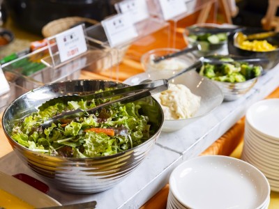 【朝食】サラダコーナー