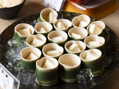 【朝食】冷やし豆腐