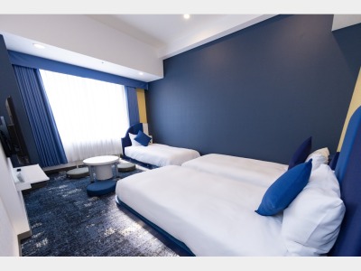 客室一例　ローベッドスタンダードトリプル