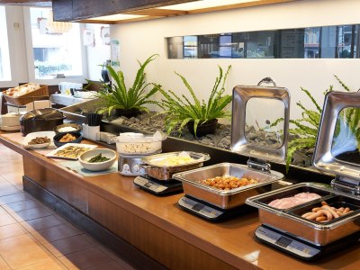 朝食｜朝食バイキング☆常時10数種類をご用意をしております。