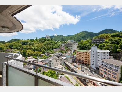 南側客室からの景色