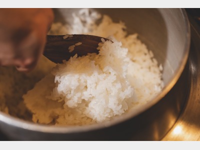 おくどさんで炊いたごはん