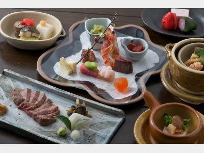 但馬玄炭火焼膳一例