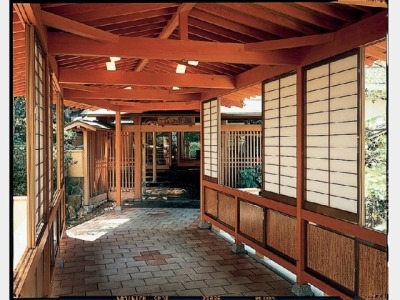 游月山荘の月光橋