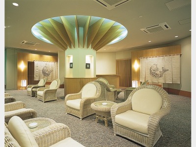 鴻朧館の『湯上りサロン』