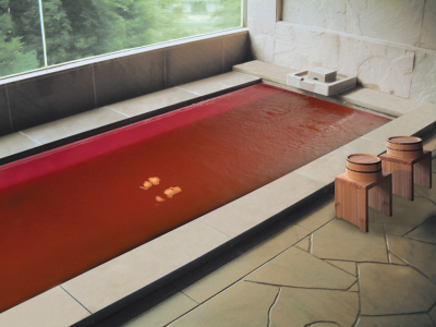 貸切風呂『ワイン風呂』（有料・要予約）