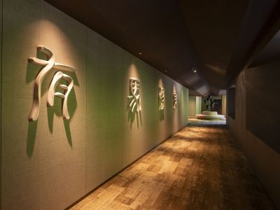 大浴場までの廊下