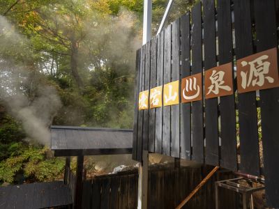 【愛宕山泉源】赤褐色に濁った有馬の名泉「金泉」はここから湧出しています！