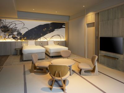 【金泉半露天風呂付】プレミアム和洋室（5名定員）